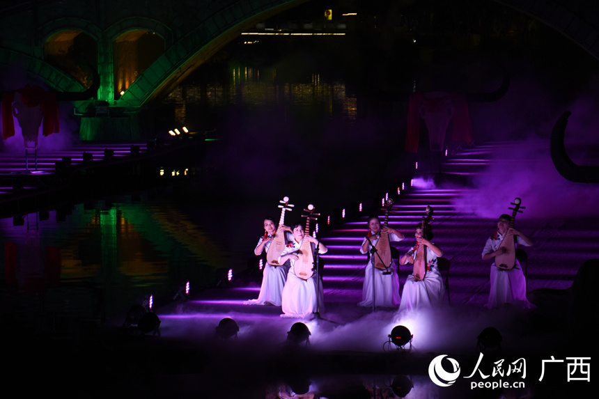 民族音乐会现场。人民网 王功孝摄