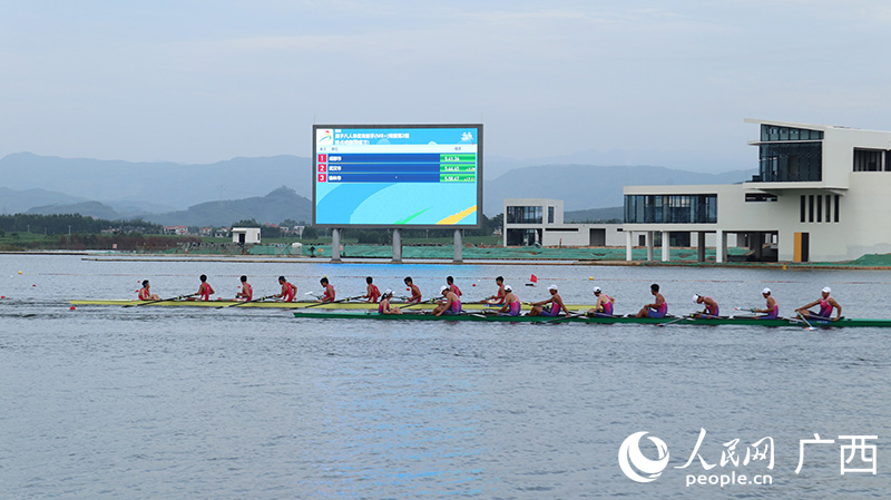 比赛现场。人民网 付华周摄